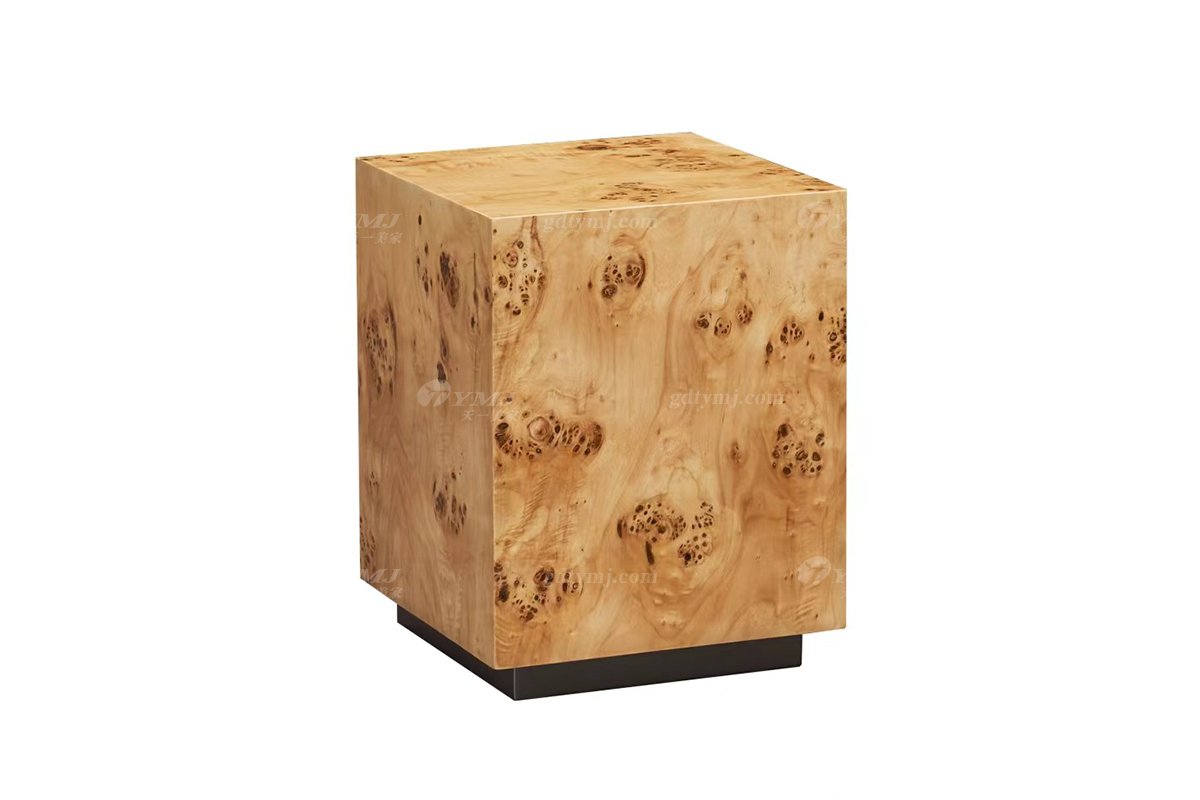 时尚91精品久久久久久水蜜桃现代简约家具别墅白杨树榴方茶凳