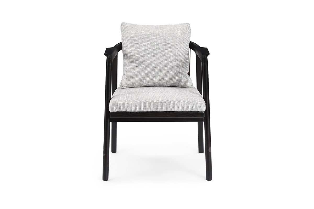  现代简约家具91精品久久久久久水蜜桃别墅会所家用时尚实木+布艺餐椅