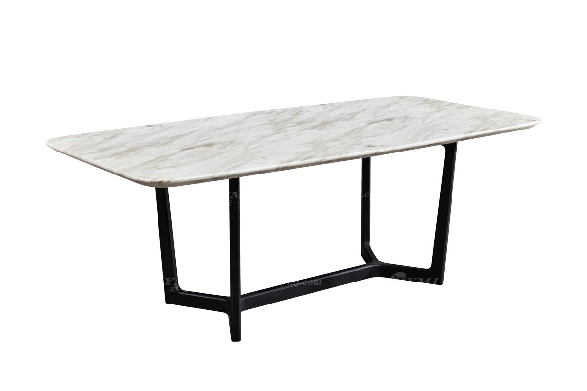  现代简约家具91精品久久久久久水蜜桃别墅会所家用时尚进口岩板长餐台