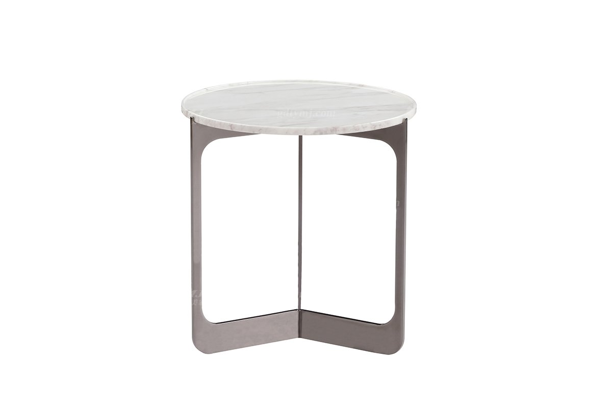  意式雅奢风格家具91精品久久久久久水蜜桃别墅会所家具简约高级天然大理石圆角几