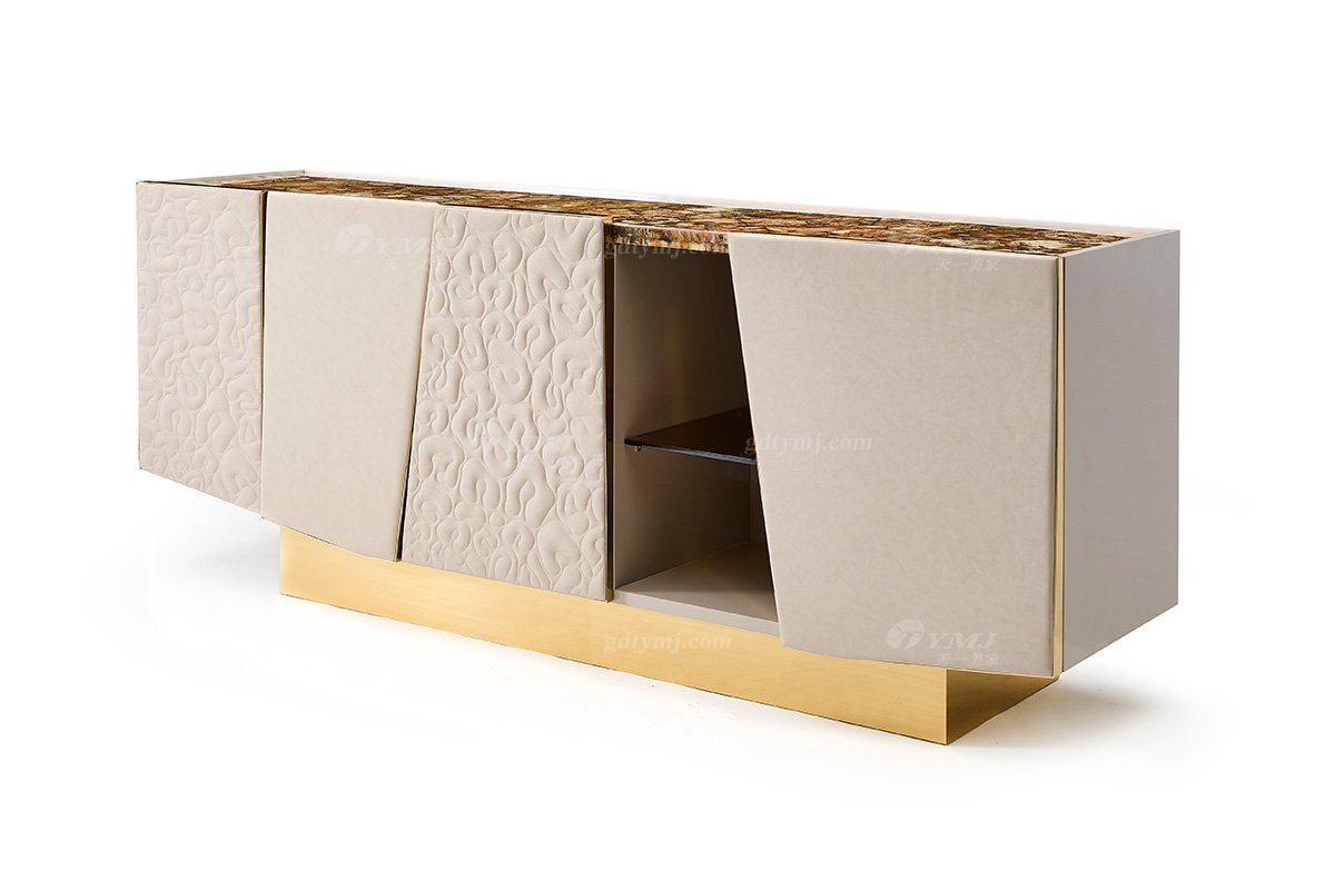 意式亚洲成AV人在线观看片水蜜桃91精品久久久久久水蜜桃别墅会所豪宅家用时尚奢华木化石+钛金餐边柜119D7餐边柜1